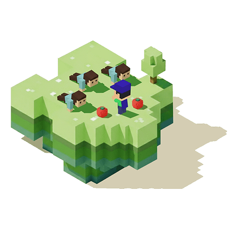 ITリテラシー研修のイラスト